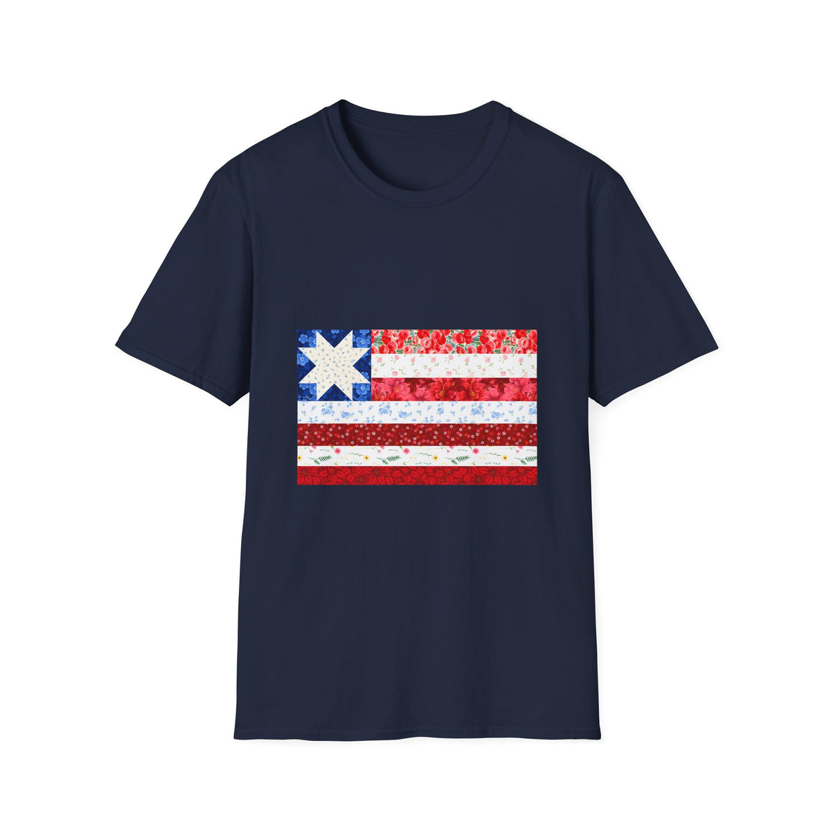 Quilt Star Flag T-Shirt