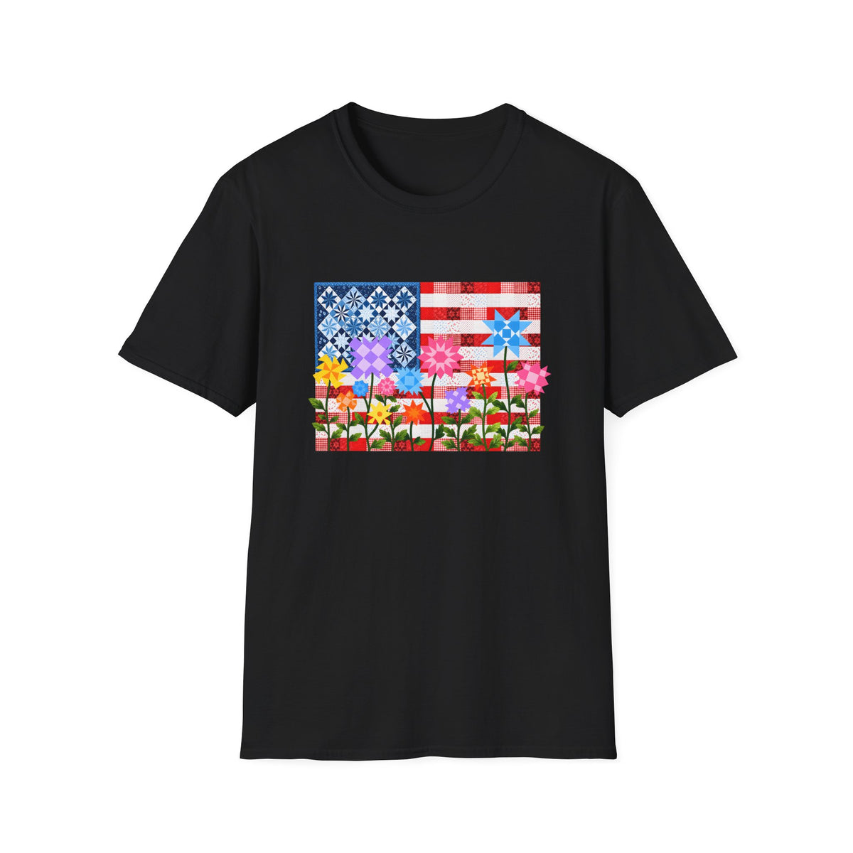 Stars Stripes Stitches T-Shirt