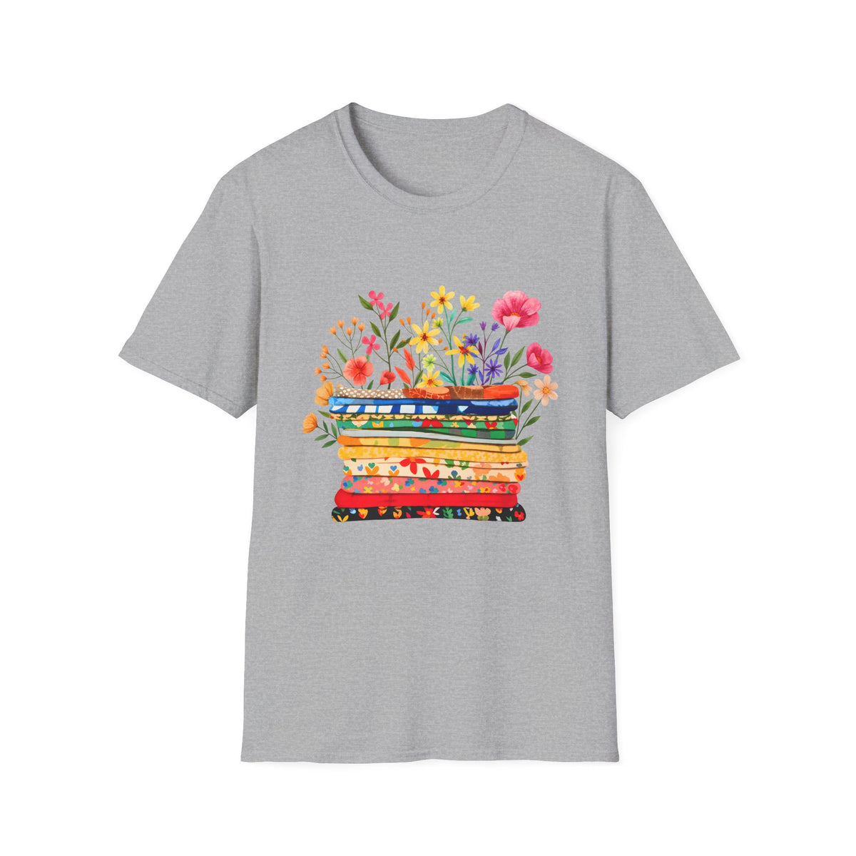 Floral Fabric T-Shirt