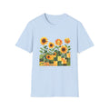 Quilted Sunflower Field T-Shirt