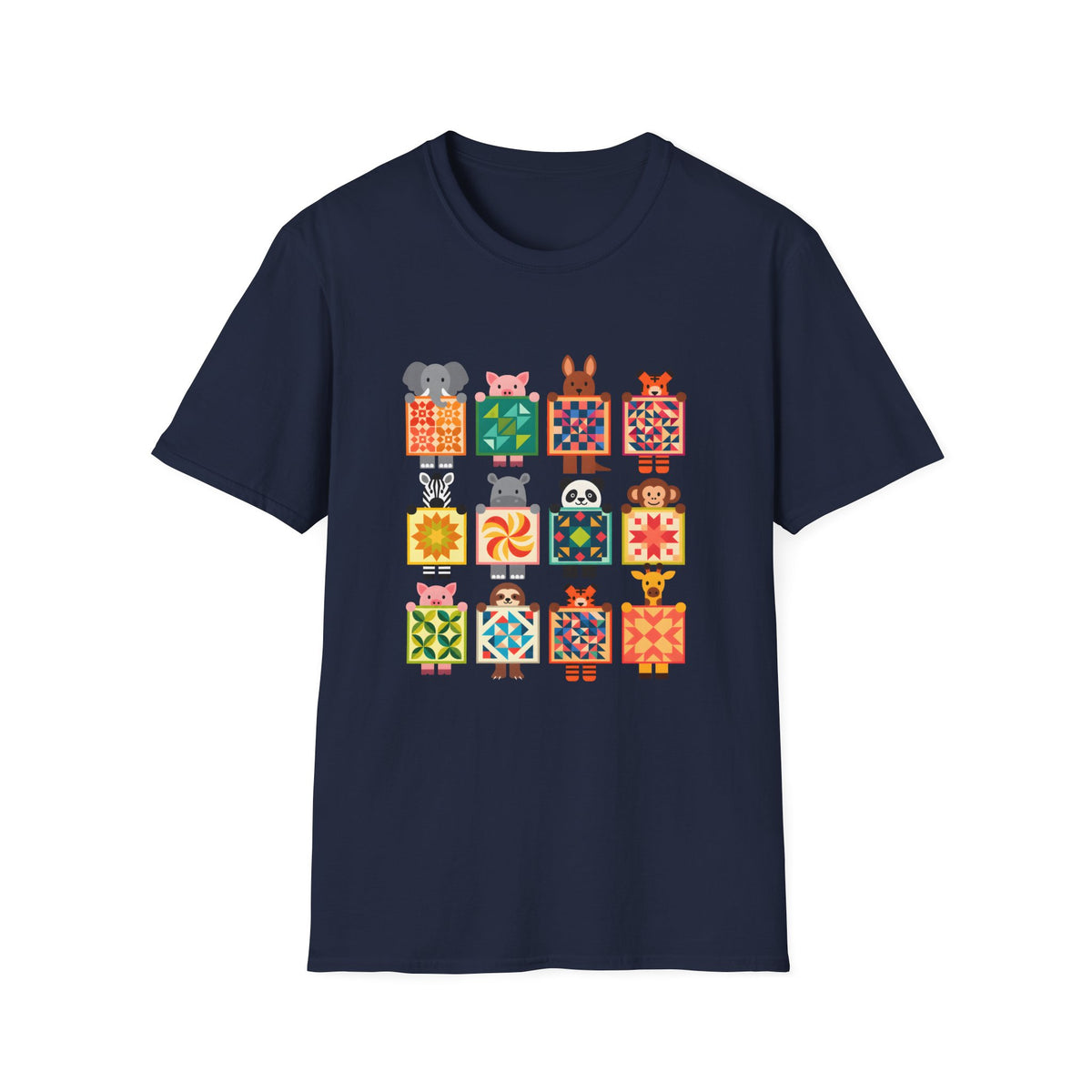 Woodland Patchwork Crew T-Shirt