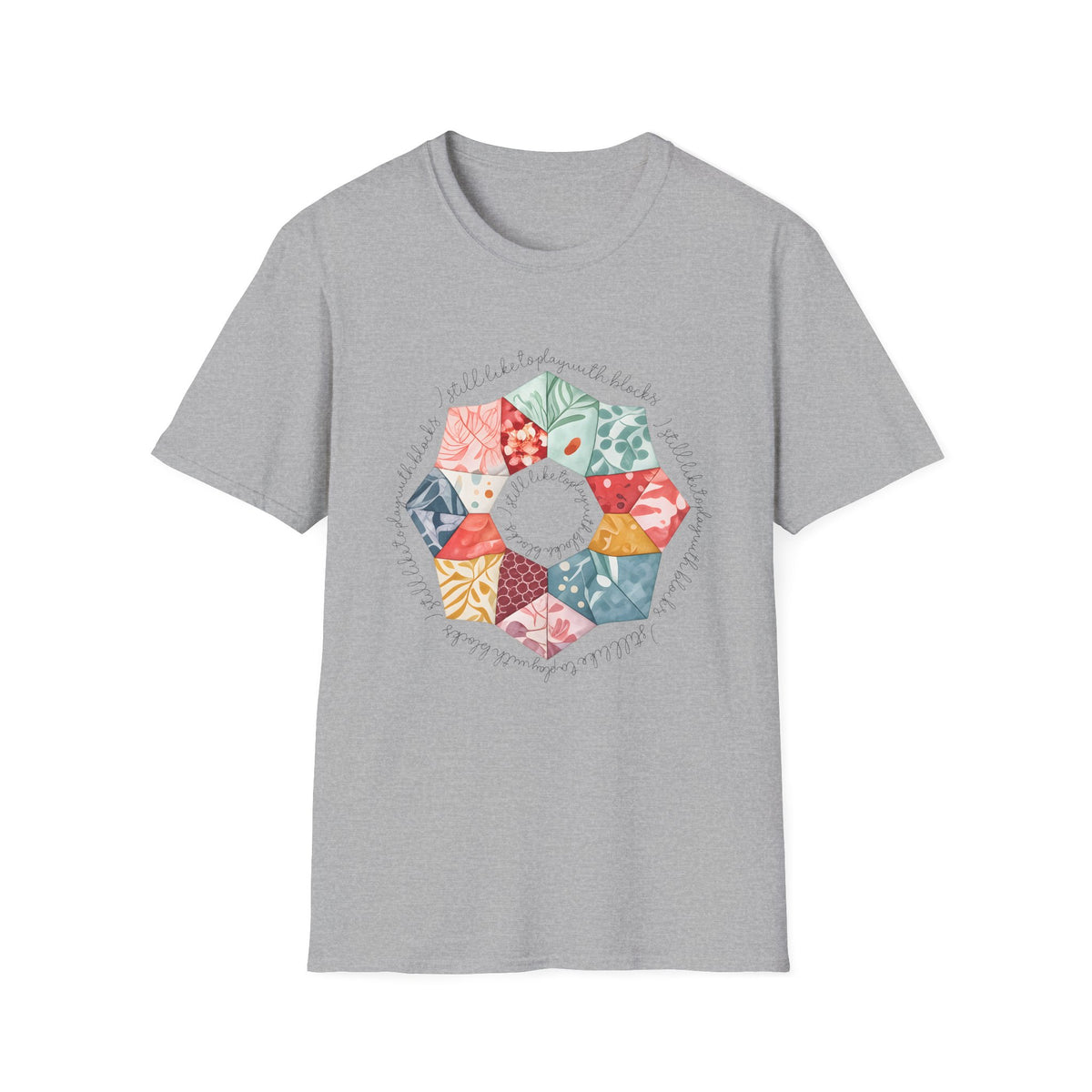Playful Quilt Blocks T-Shirt