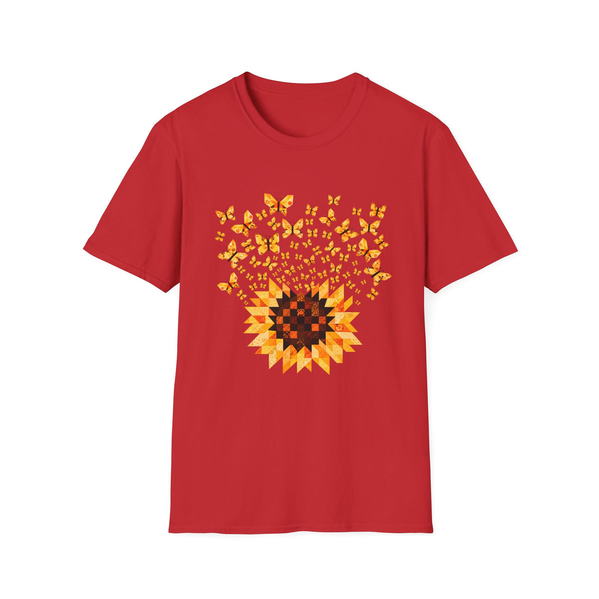 Sunflower Quilt Bloom T-Shirt