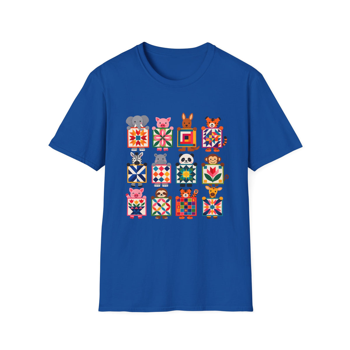 Animal Quilt Blocks T-Shirt