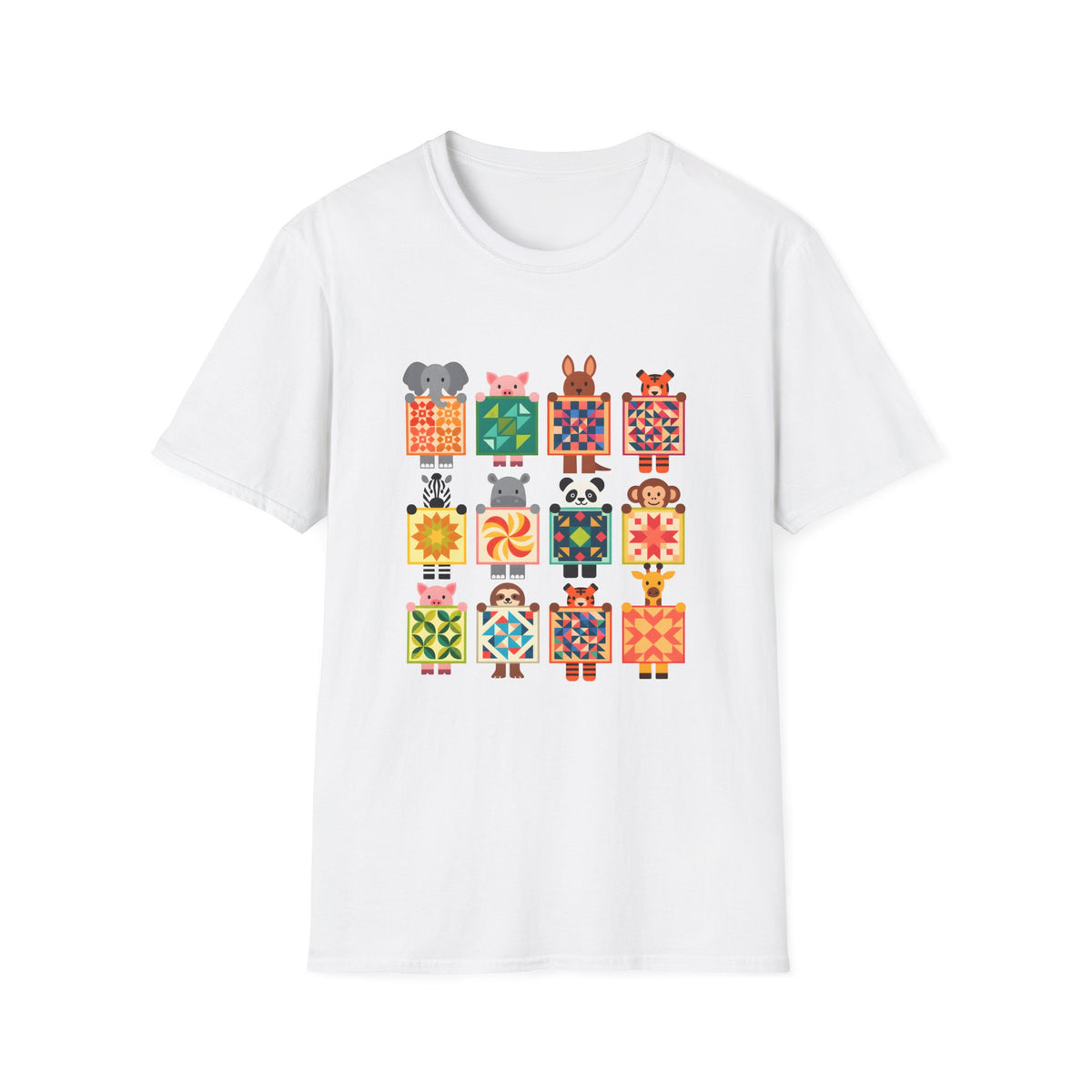 Woodland Patchwork Crew T-Shirt