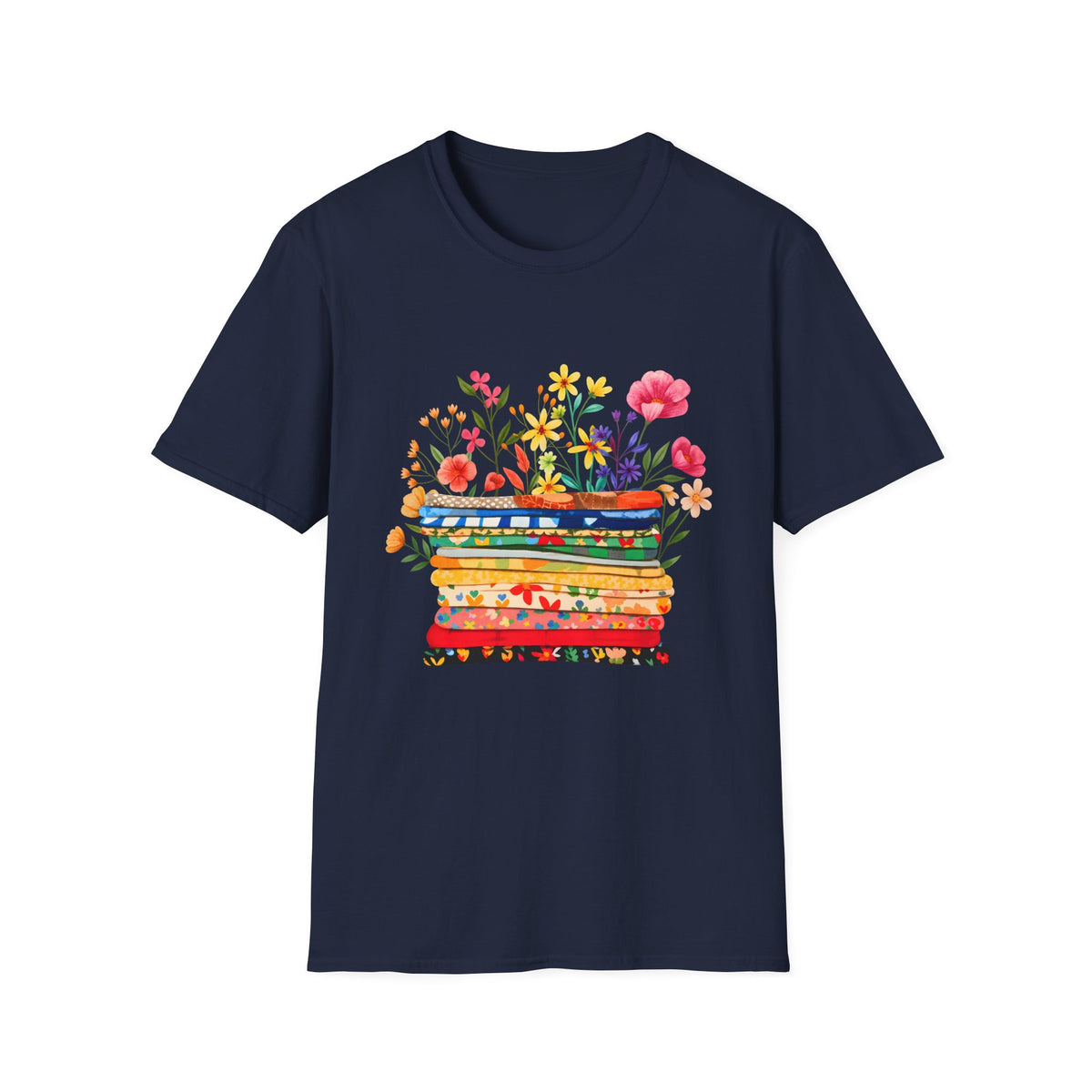Floral Fabric T-Shirt