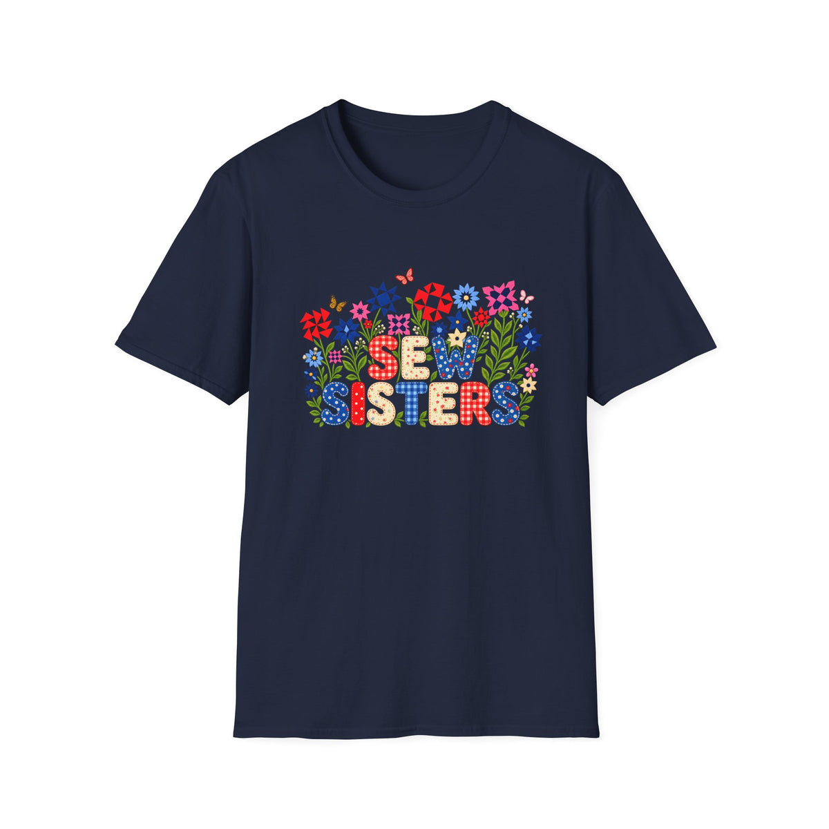 Appliqué Sew Sisters T-Shirt
