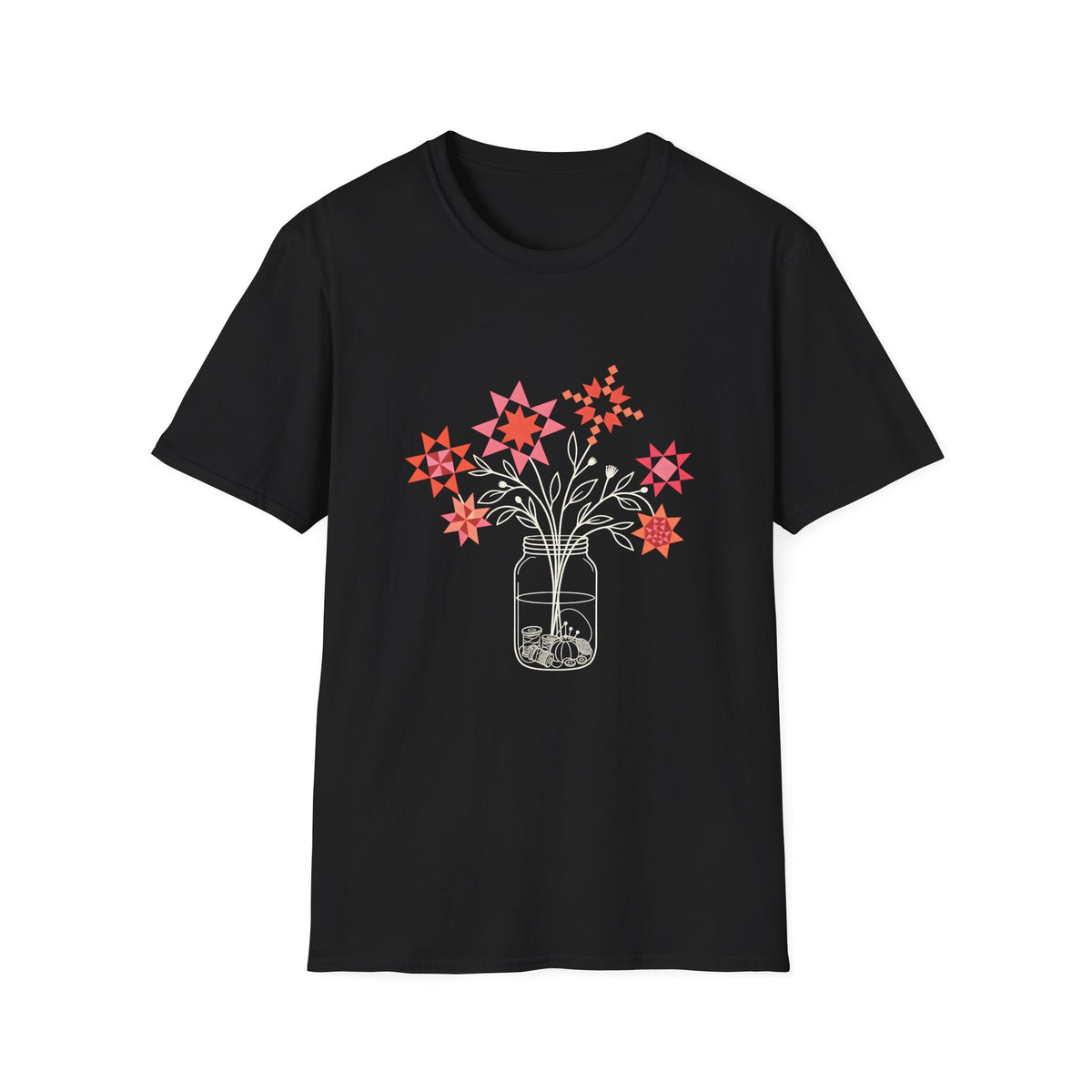 Patchwork Posy Jar T-Shirt