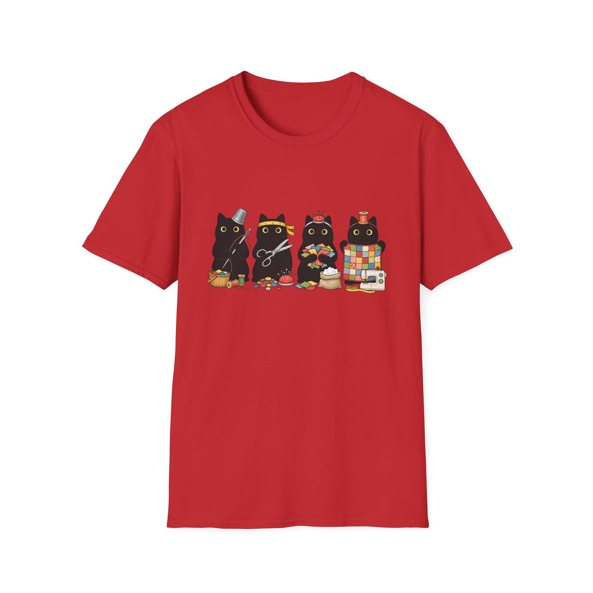 Sewing Cats T-Shirt