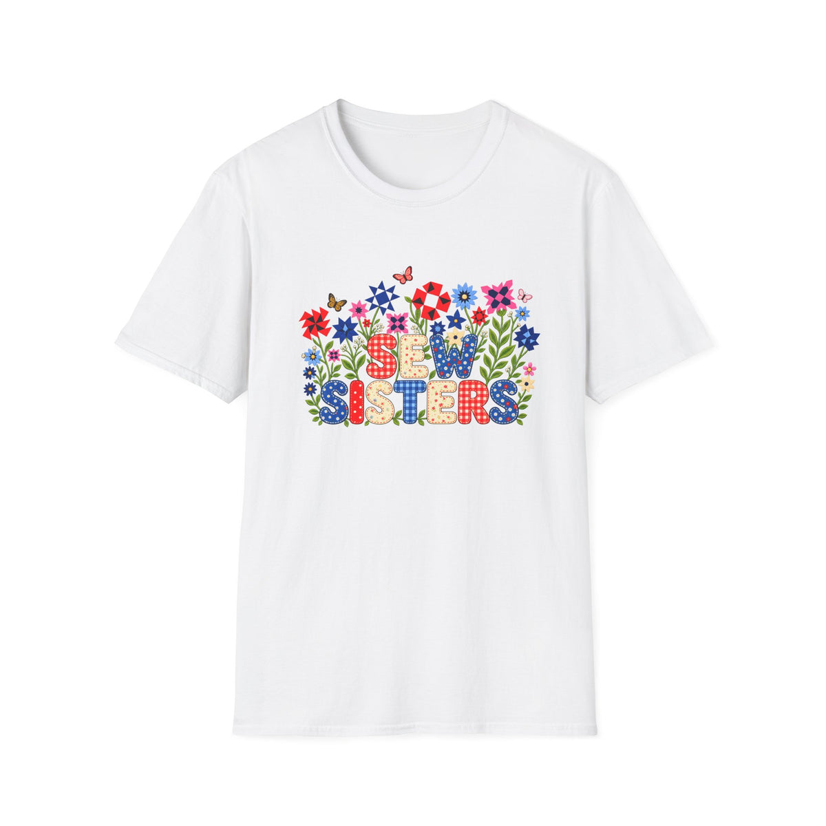 Appliqué Sew Sisters T-Shirt