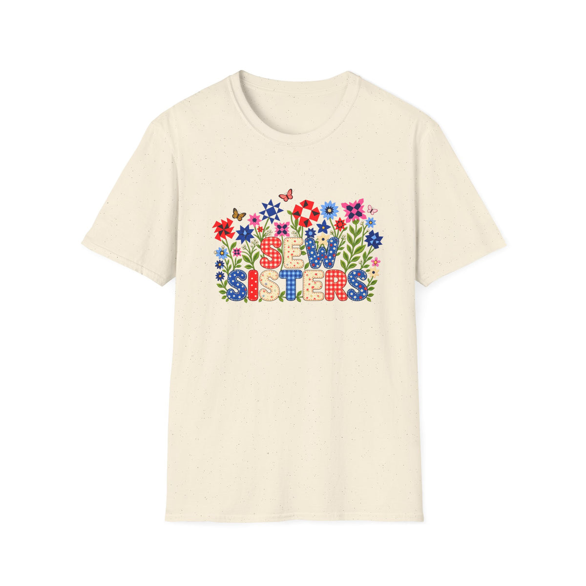 Appliqué Sew Sisters T-Shirt
