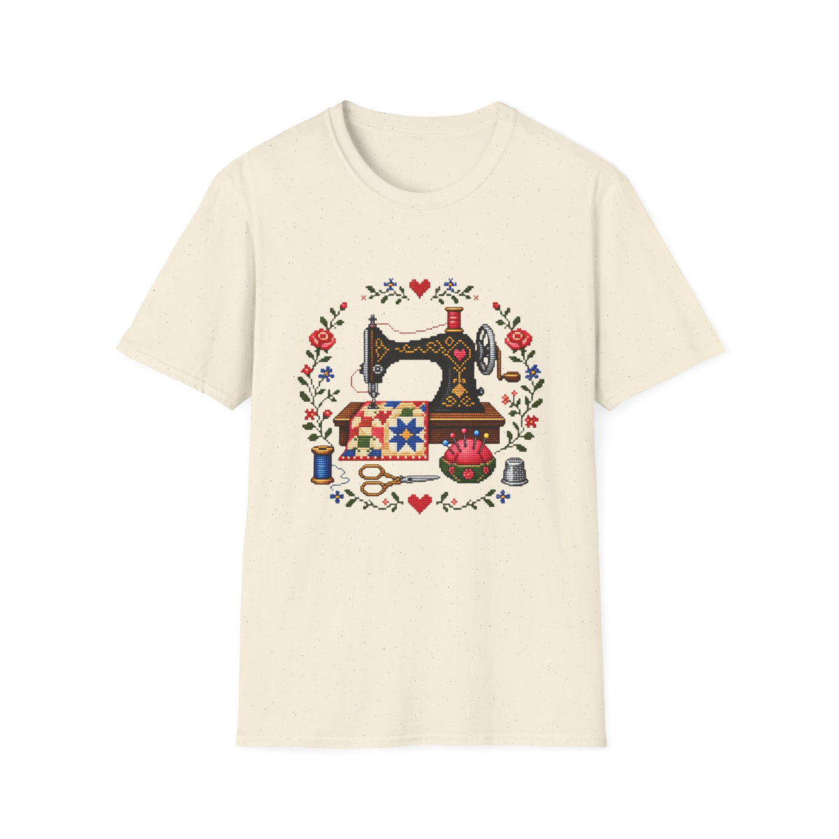 Cross Stitch Machine T-Shirt