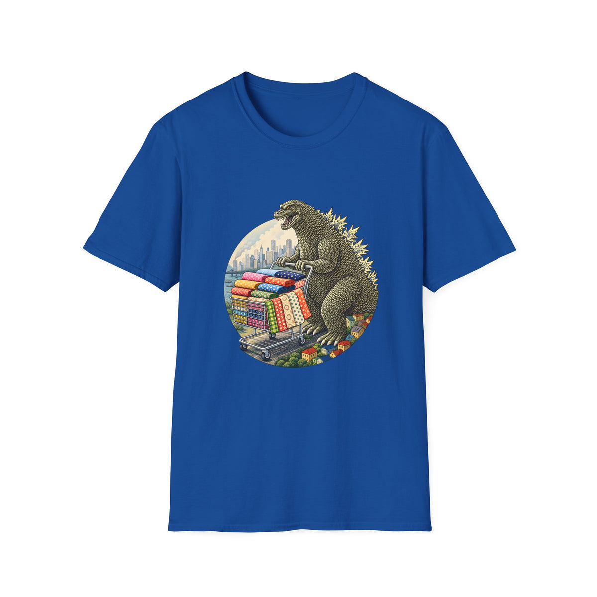 Fabric Hoarding Dinosaur T-Shirt