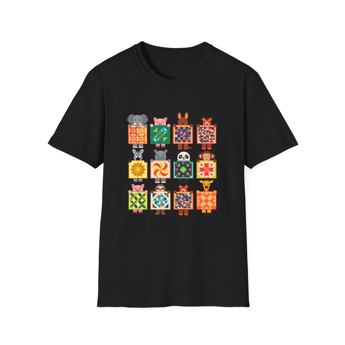 Woodland Patchwork Crew T-Shirt