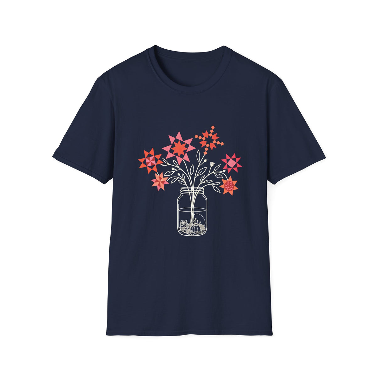 Patchwork Posy Jar T-Shirt