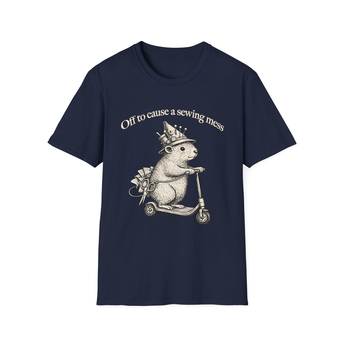Sewing Mess Squirrel T-Shirt