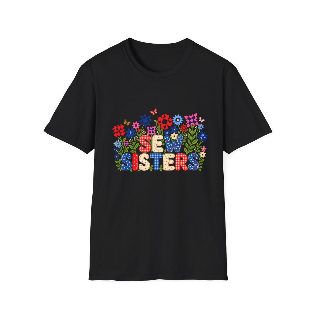 Appliqué Sew Sisters T-Shirt