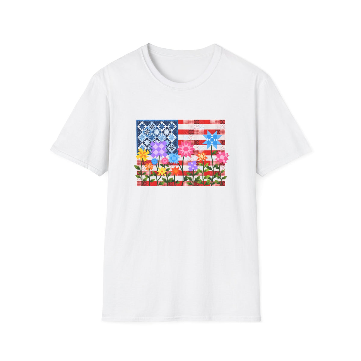 Stars Stripes Stitches T-Shirt