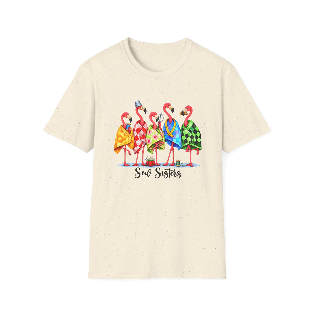 Flamingo Sew Sisters T-Shirt