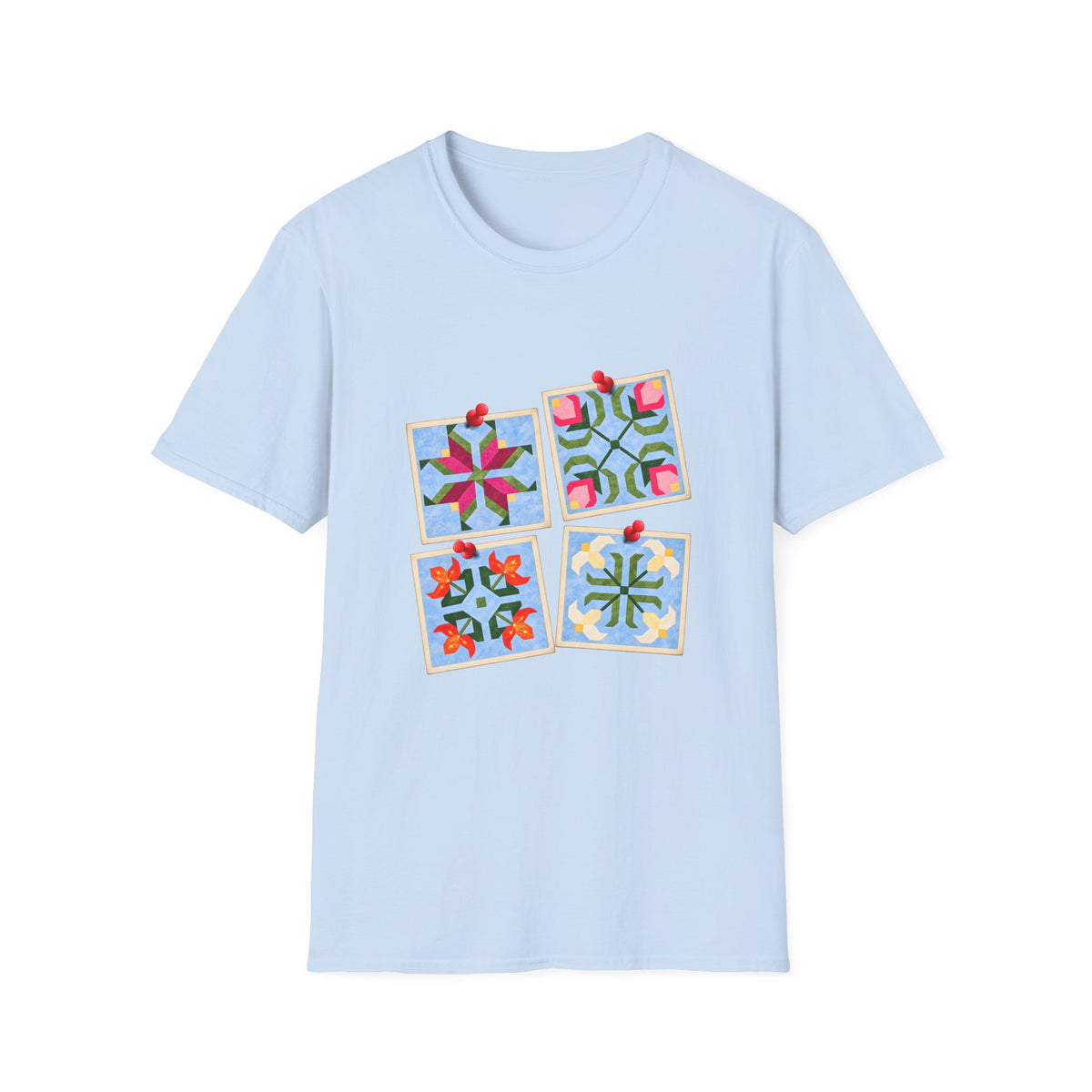 Quilt Block Notes T-Shirt