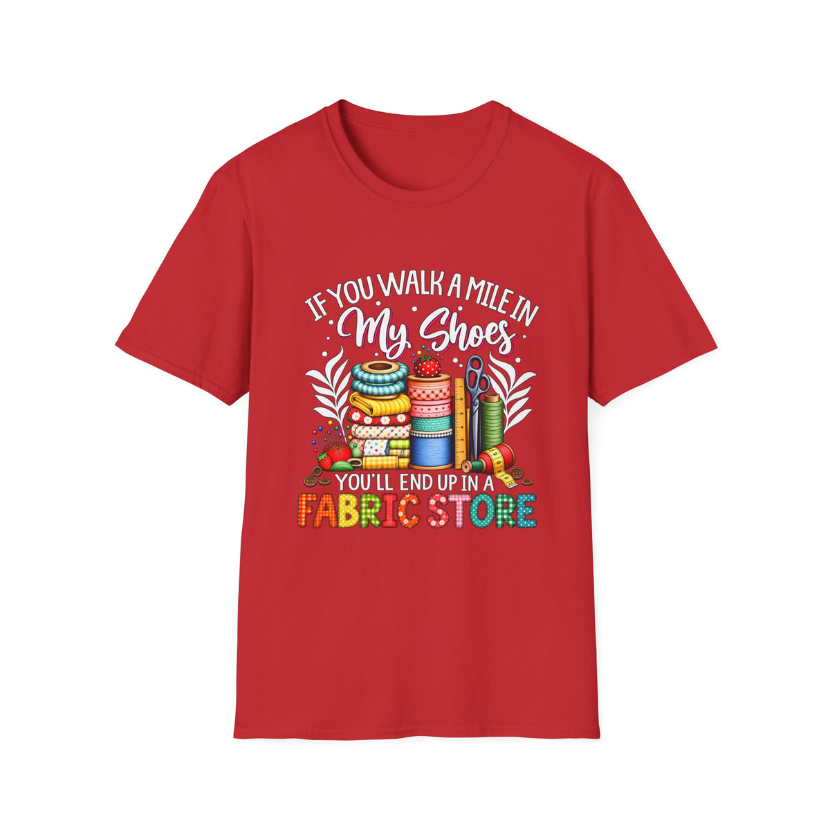 Fabric Store Shoes T-Shirt