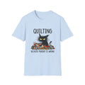 Grumpy Quilter Cat T-Shirt