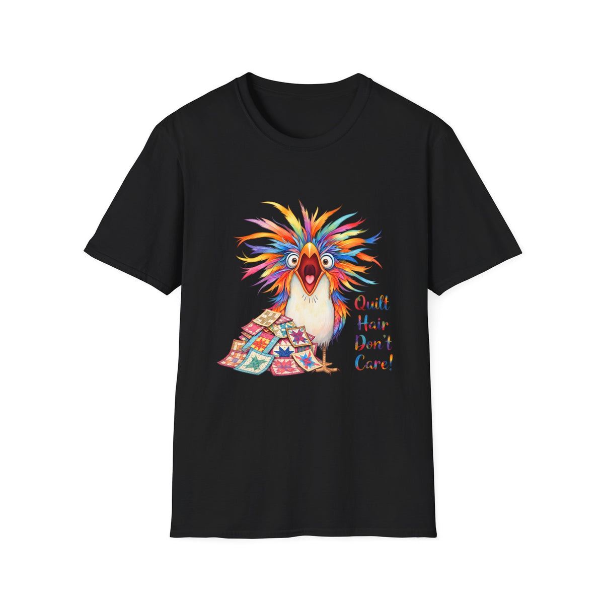 Rainbow Chaos Finch T-Shirt