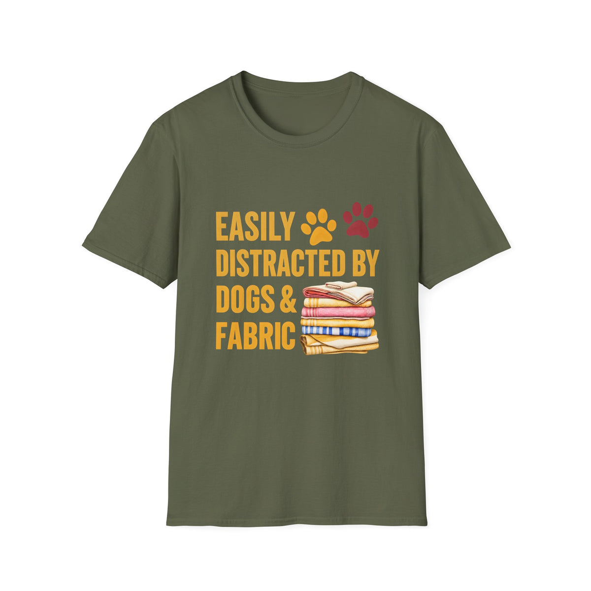 Dogs And Fabric T-Shirt