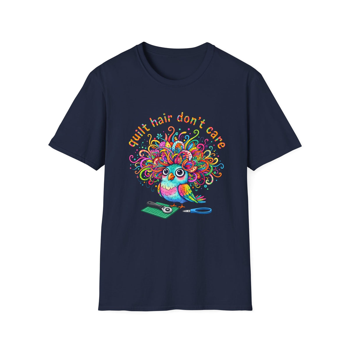 Sewing Curl Bird T-Shirt
