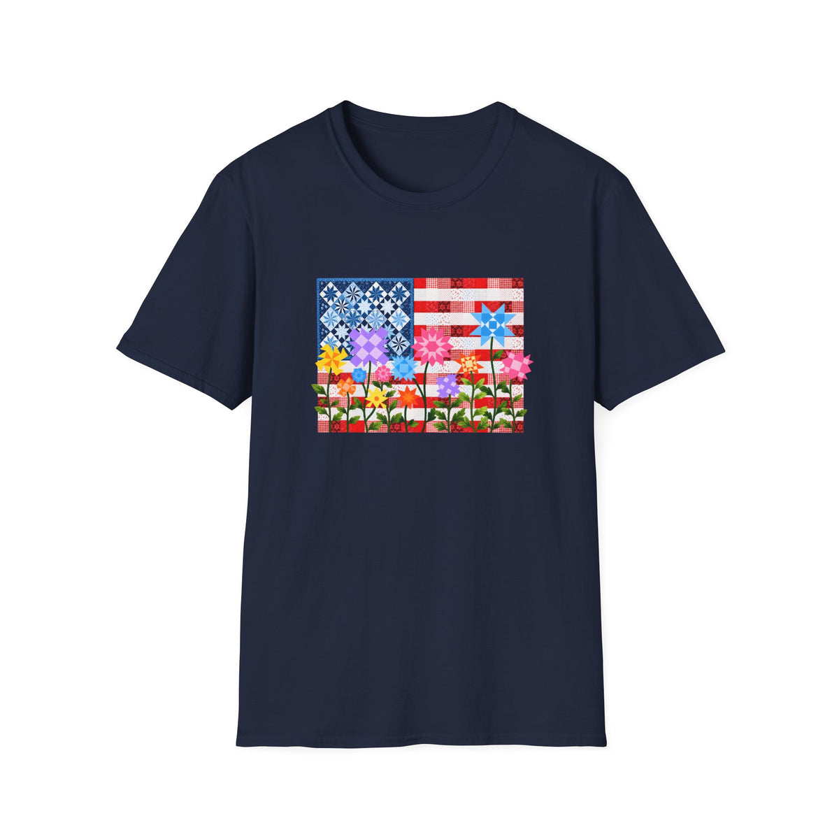 Stars Stripes Stitches T-Shirt