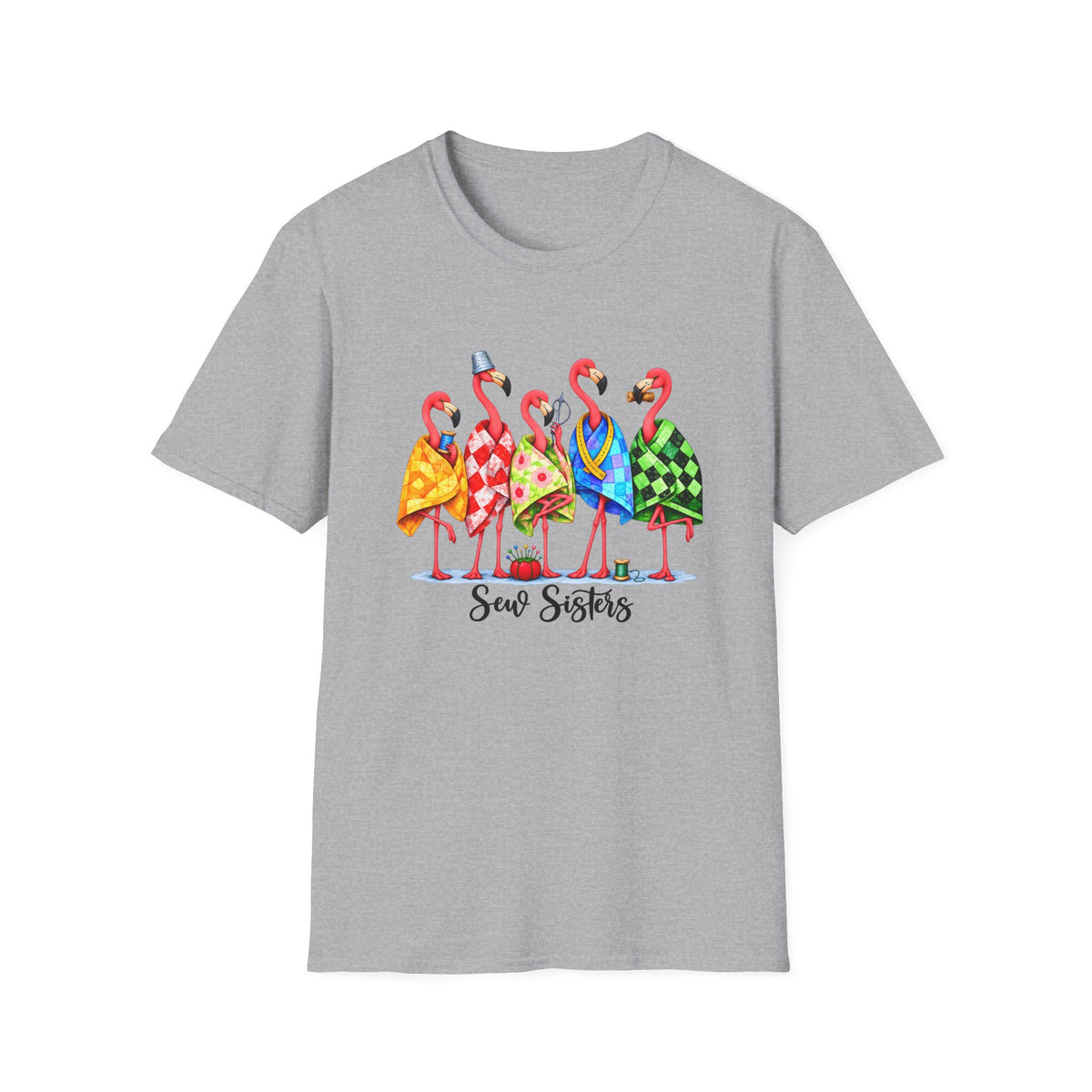 Flamingo Sew Sisters T-Shirt