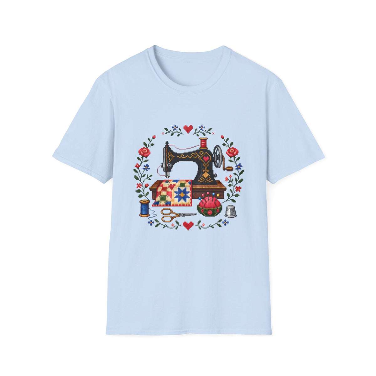 Cross Stitch Machine T-Shirt