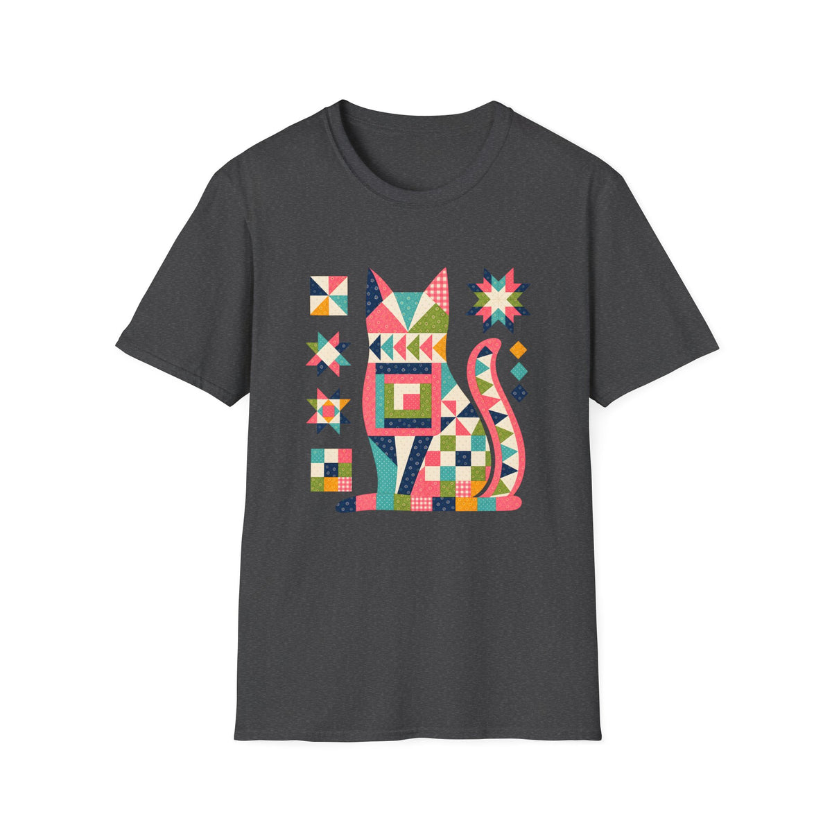 Patchwork Cat T-Shirt