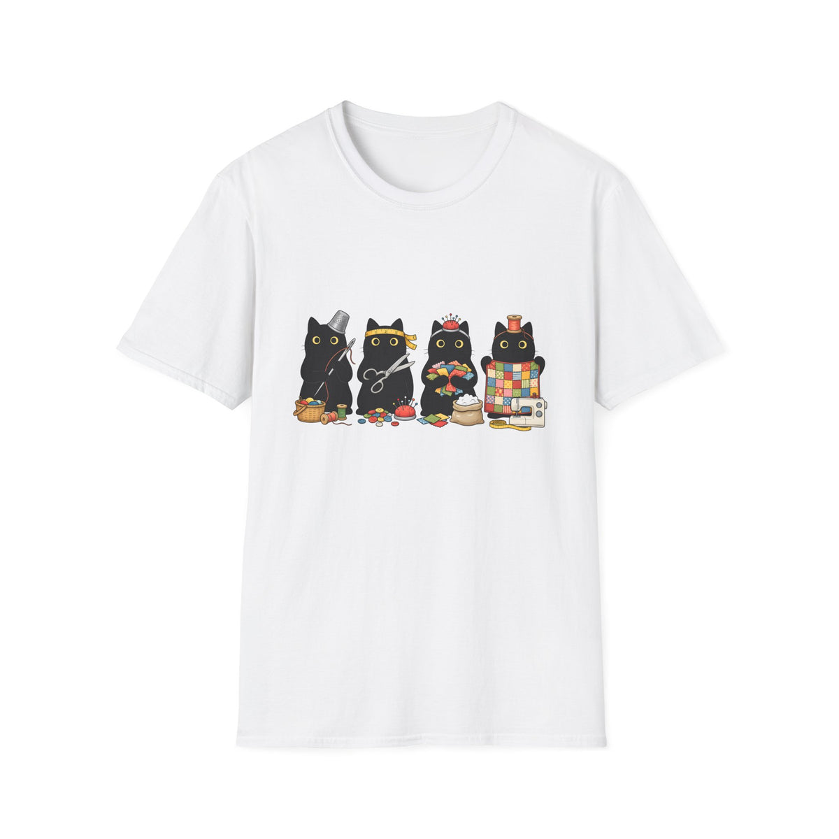 Sewing Cats T-Shirt