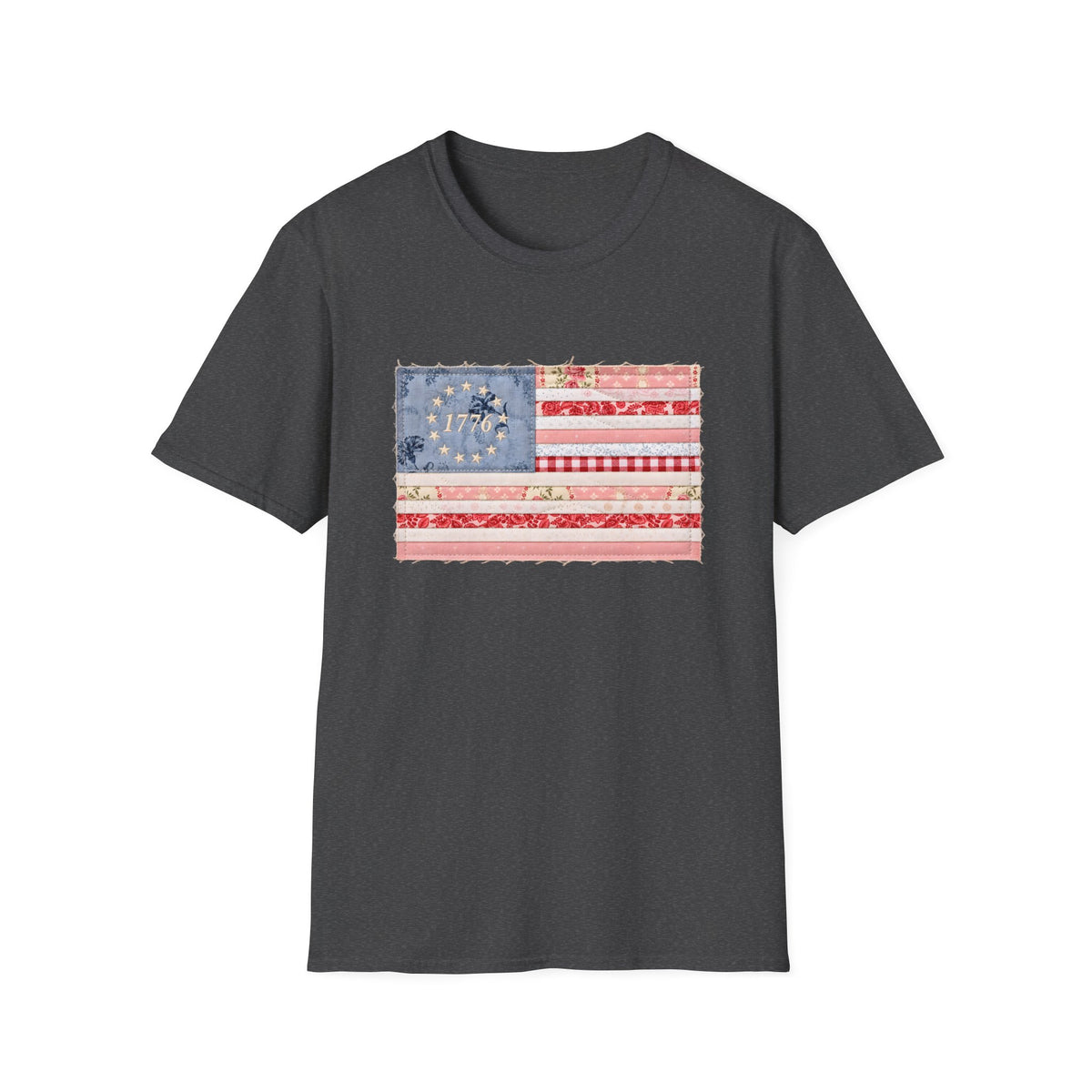 Quilted Rag Flag T-Shirt