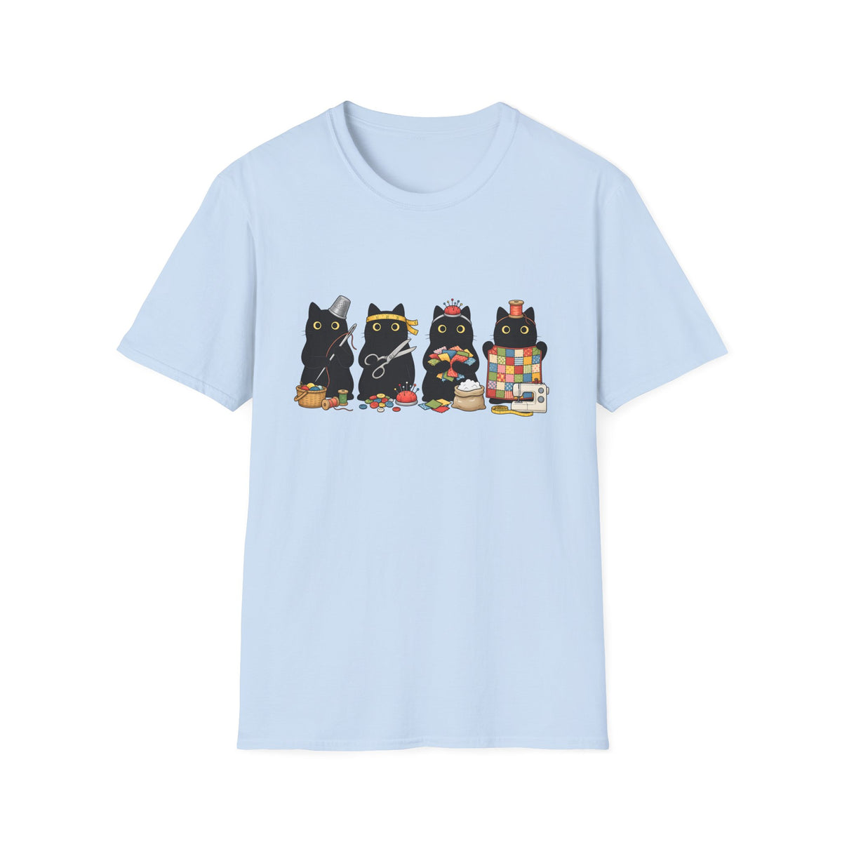 Sewing Cats T-Shirt