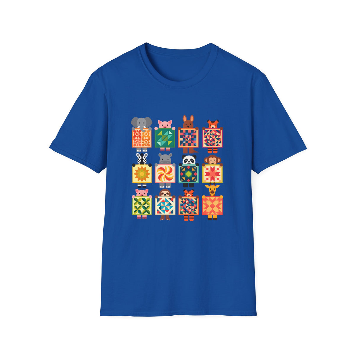 Woodland Patchwork Crew T-Shirt