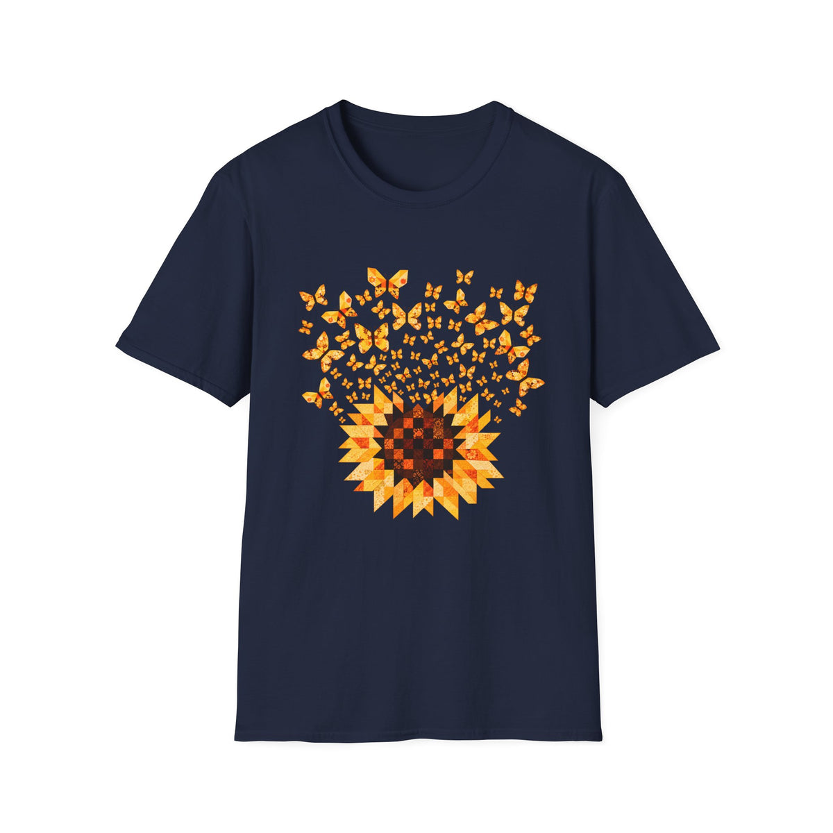 Sunflower Quilt Bloom T-Shirt