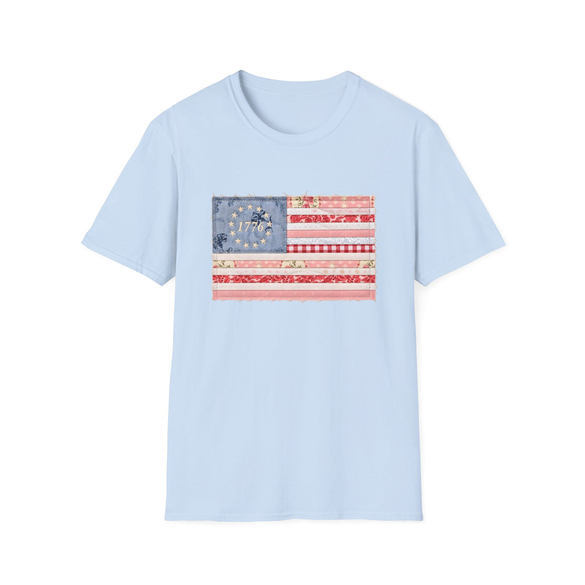 Quilted Rag Flag T-Shirt