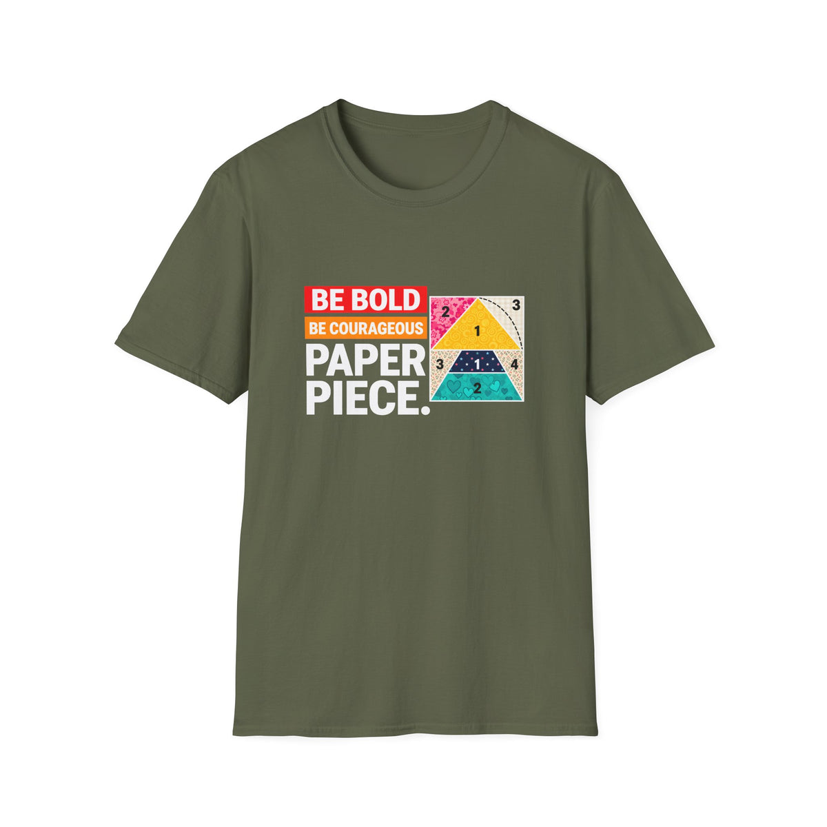Courageous Paper Piecing T-Shirt