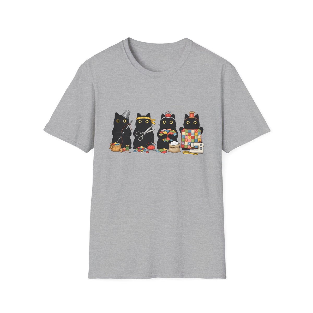 Sewing Cats T-Shirt