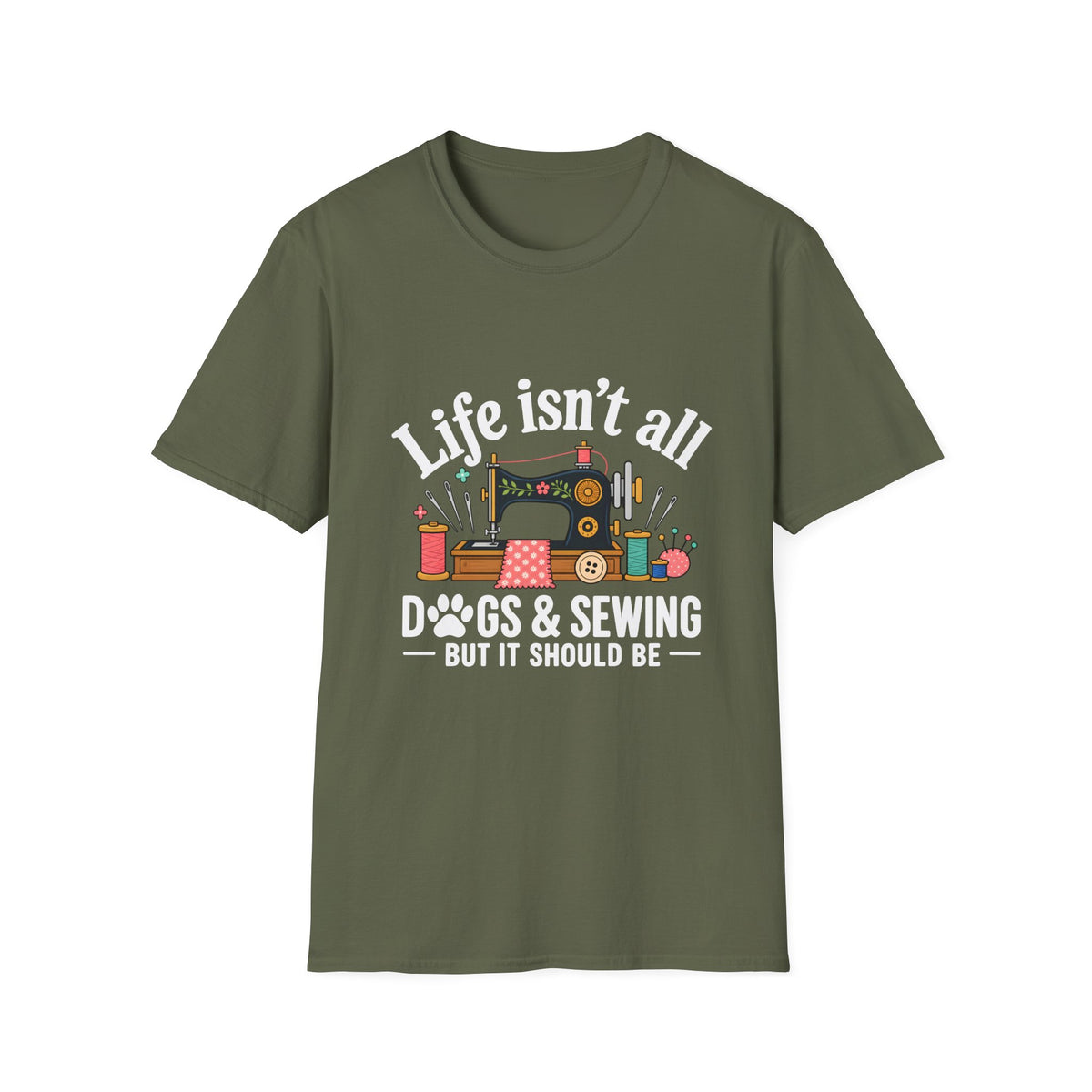 Dogs And Sewing T-Shirt