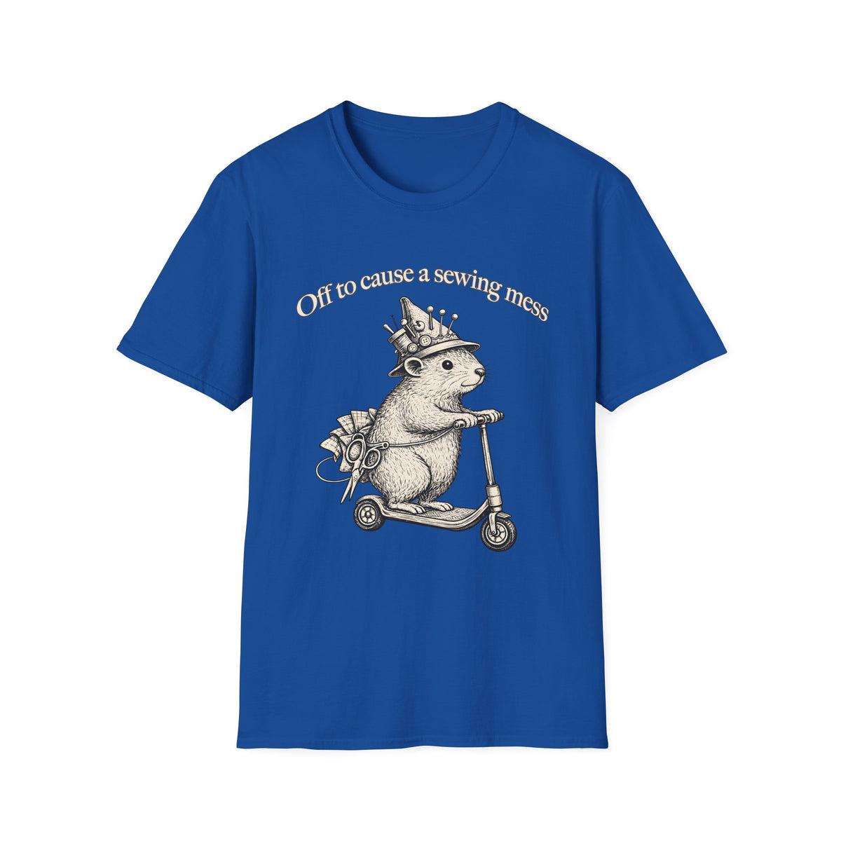 Sewing Mess Squirrel T-Shirt