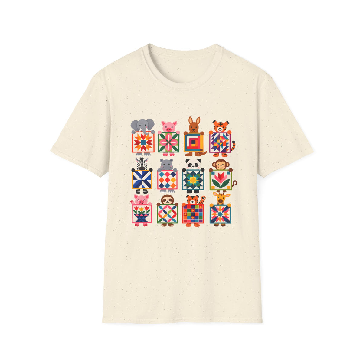 Animal Quilt Blocks T-Shirt