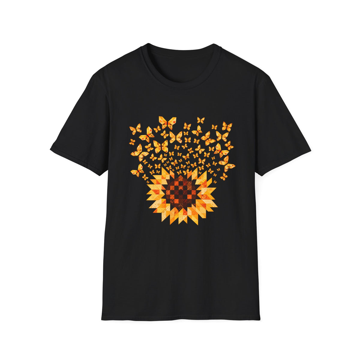 Sunflower Quilt Bloom T-Shirt