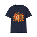 Autumn Patchwork Pumpkin T-Shirt