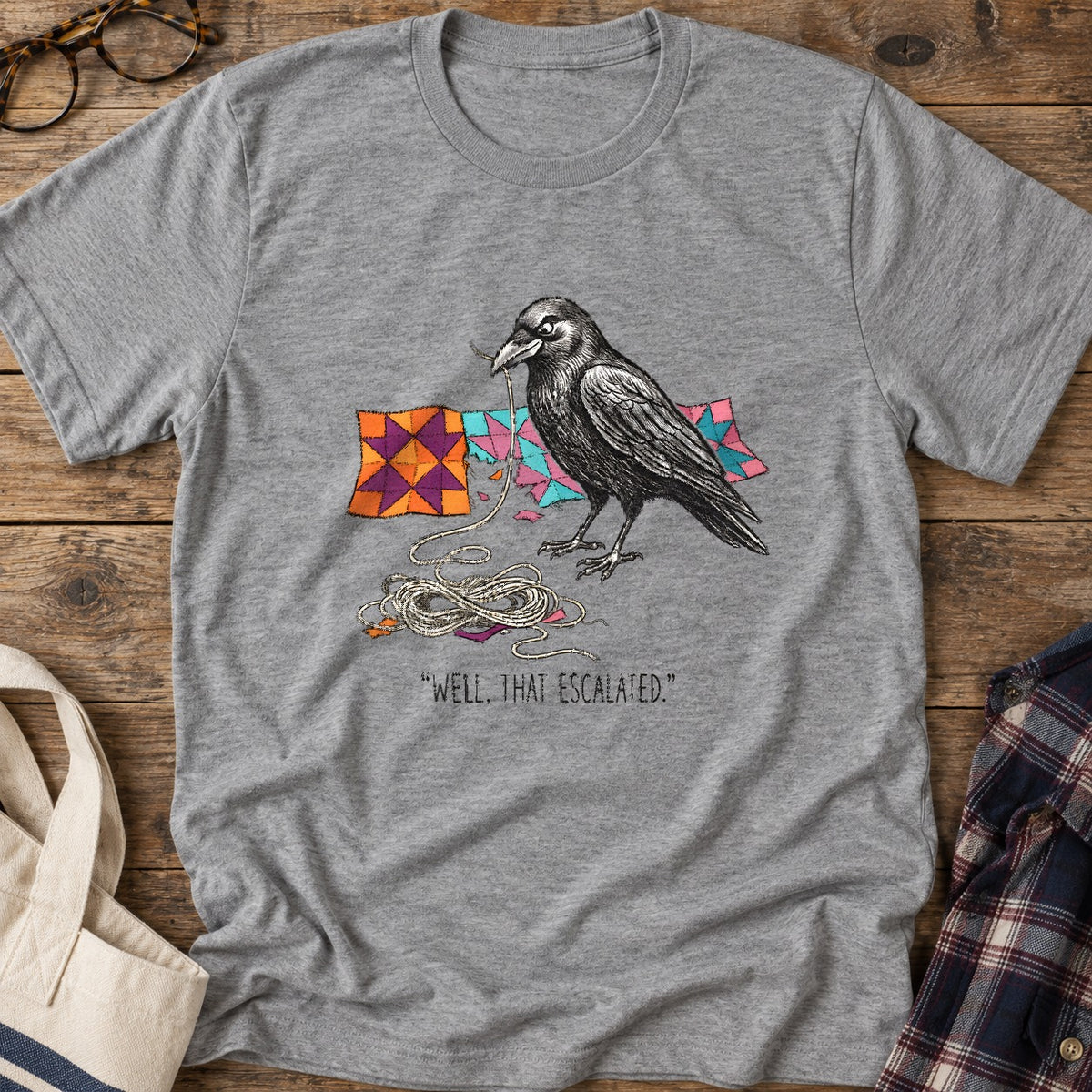 That Escalated T-Shirt in Sport Grey