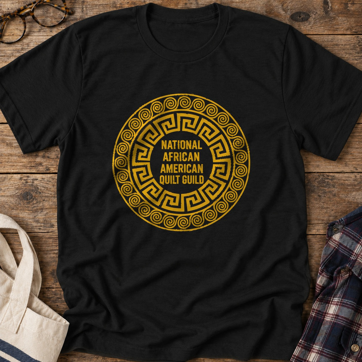 Quilt Guild T-Shirt in Black