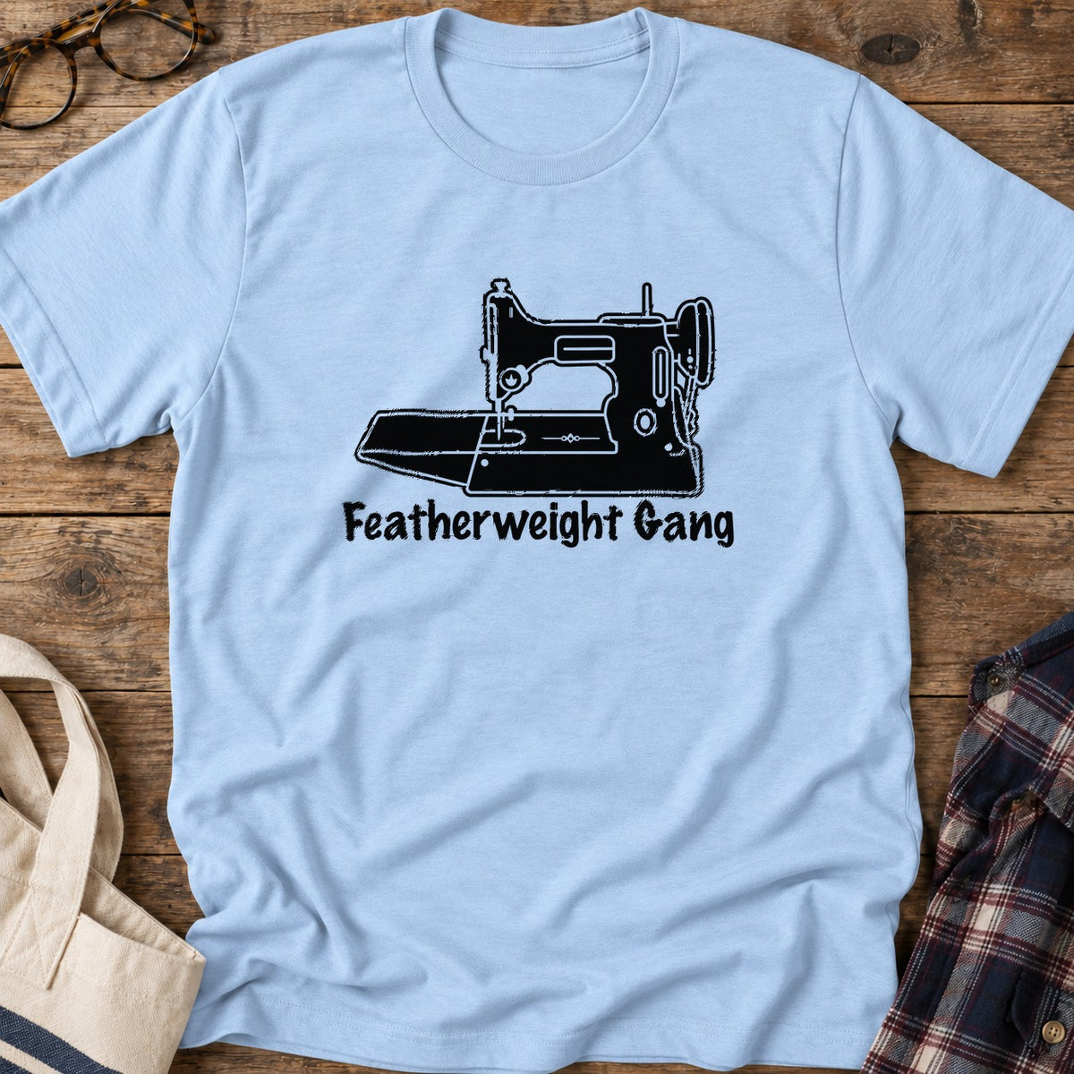 Featherweight Gang T-Shirt in Light Blue
