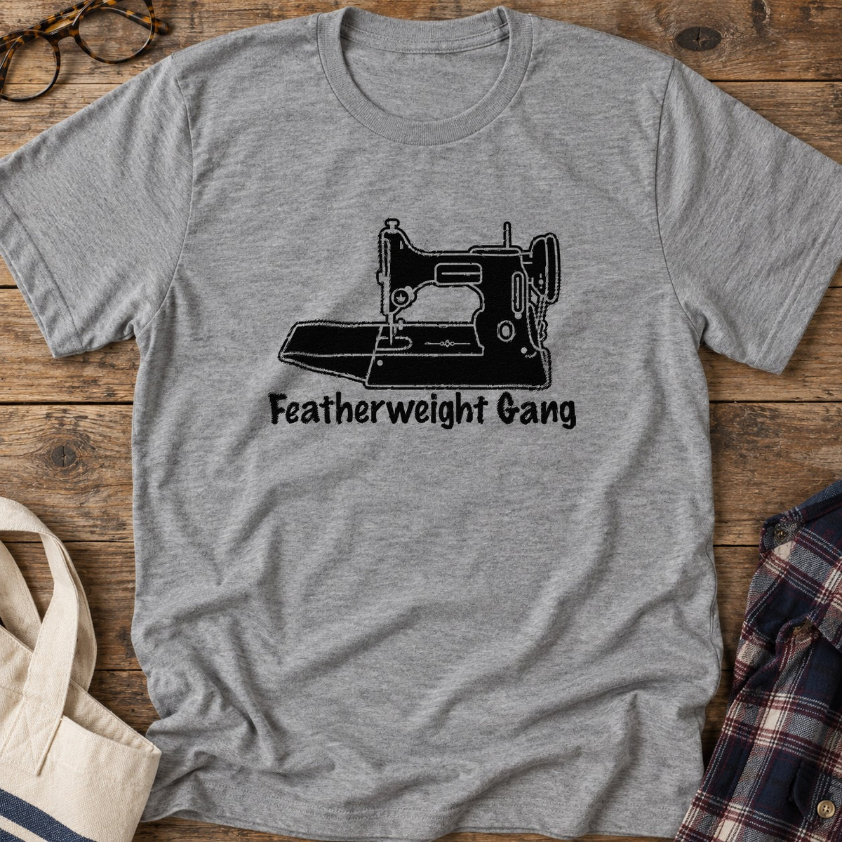 Featherweight Gang T-Shirt in Sport Grey